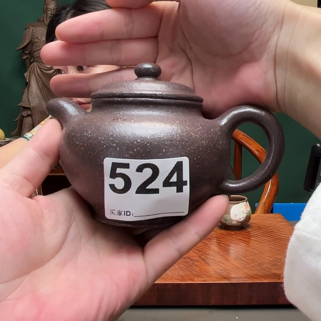 紫砂茶宠天青掇只524