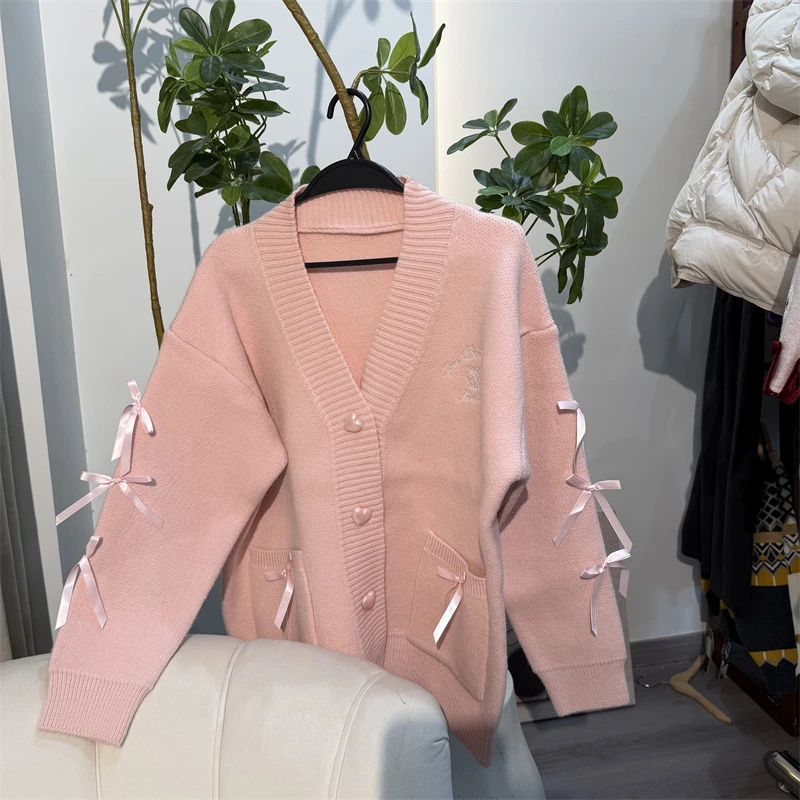 1121【米儿】大童亲子时尚休闲针织毛衣开衫外套-0145