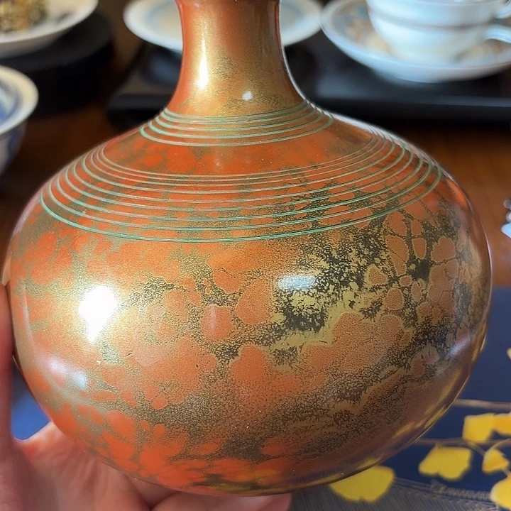 4418铜花瓶啦啦啊啦啦