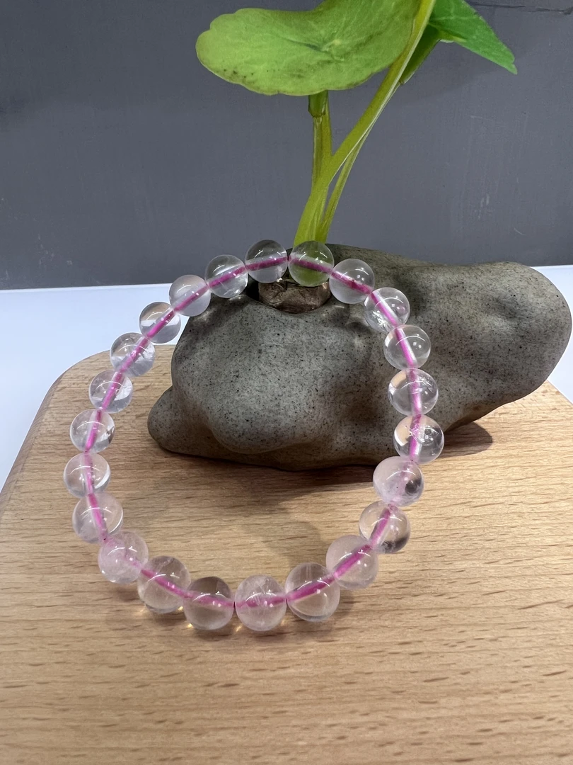 静姝珠宝粉水晶手串8mm（多样性发一件）