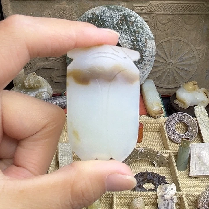 和田玉（糖玉）未镶嵌挂件