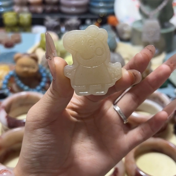 石英岩玉合金手链