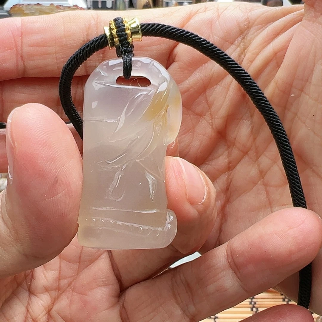 未镶嵌玛瑙/玉髓珠宝半成品