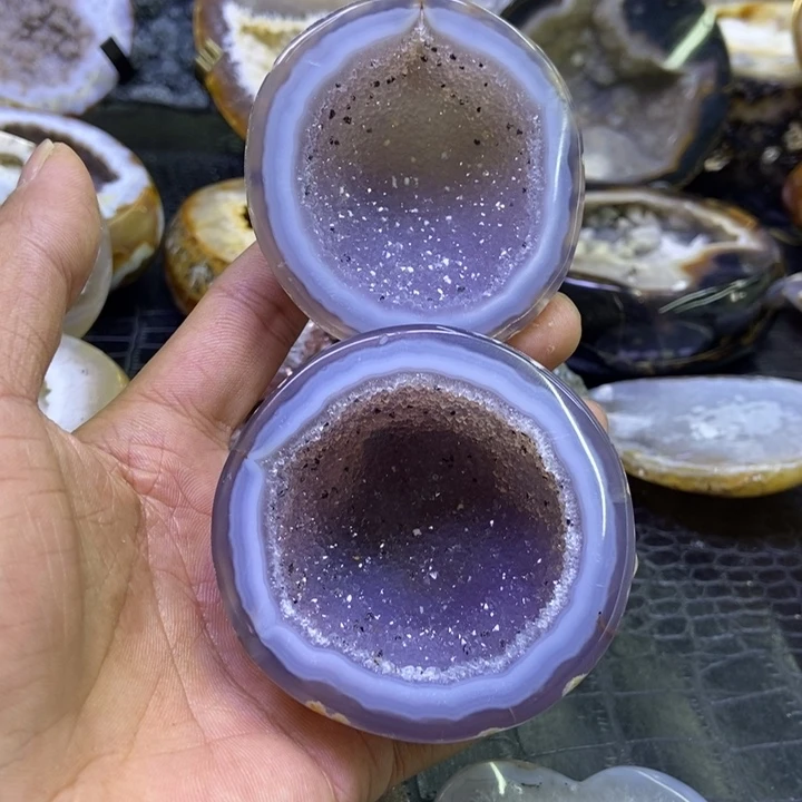水晶未镶嵌珠宝半成品