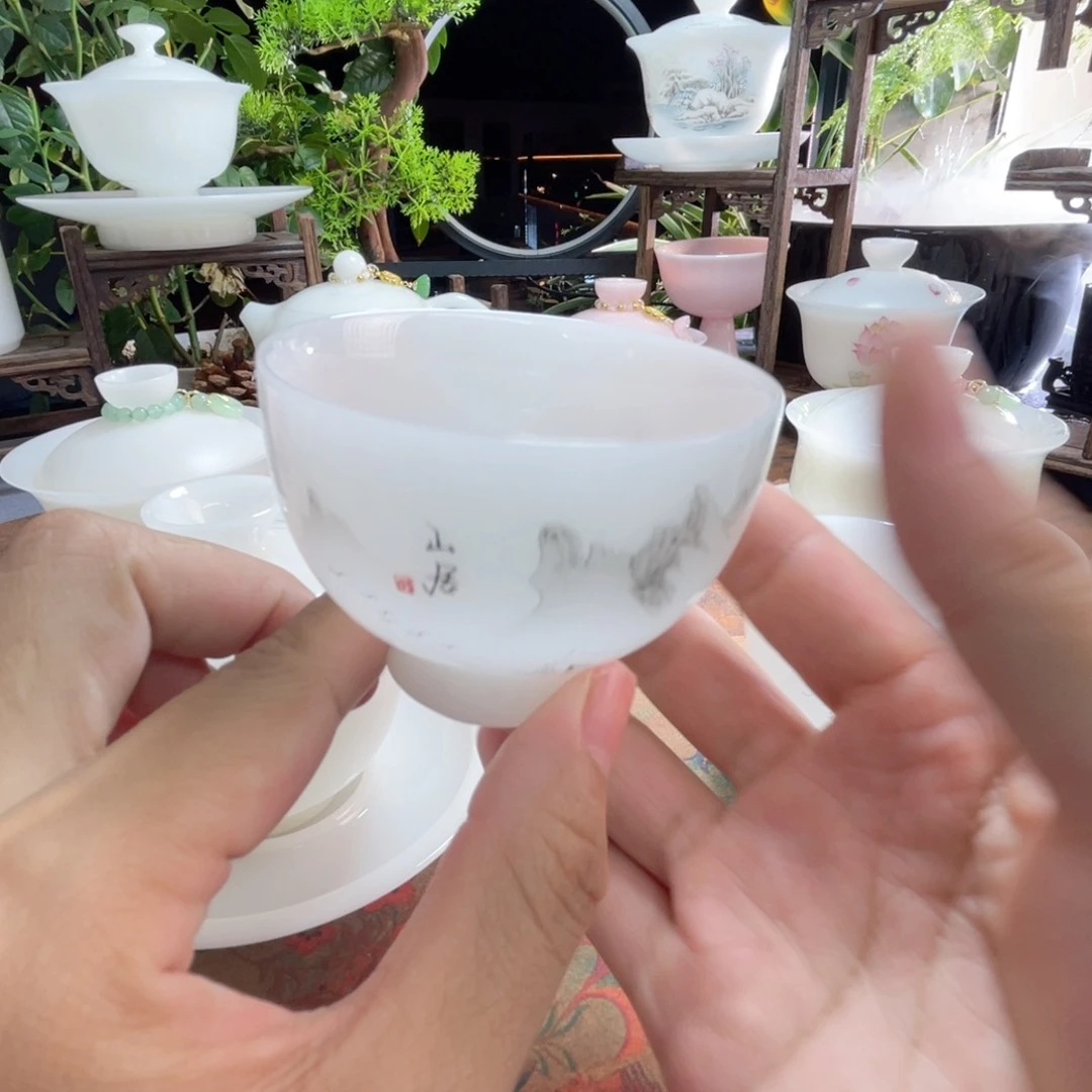 璞玉水墨山居圆融杯60ml