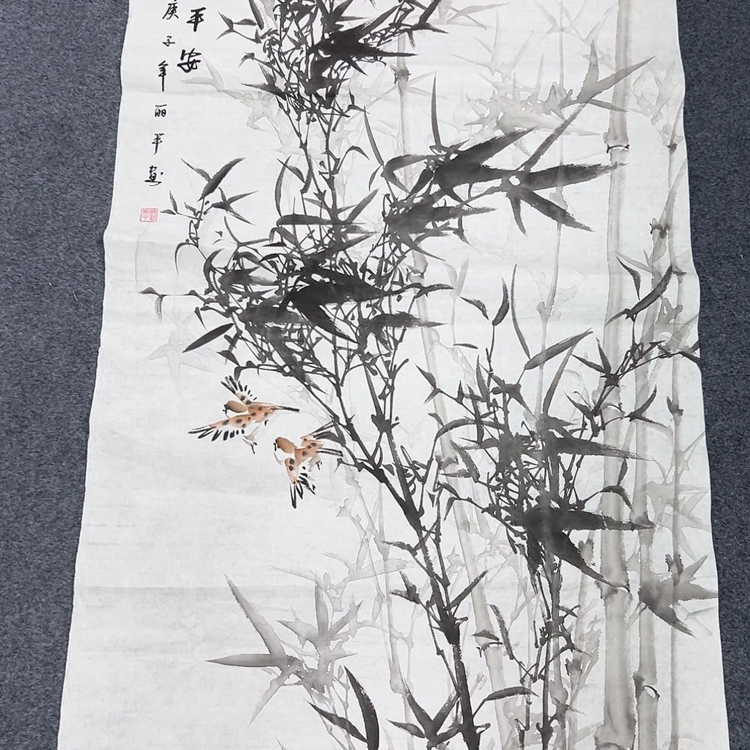 国画宣纸国画纯手绘作品