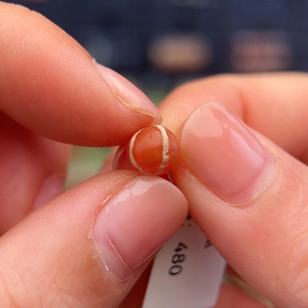 玛瑙/玉髓单珠未镶嵌