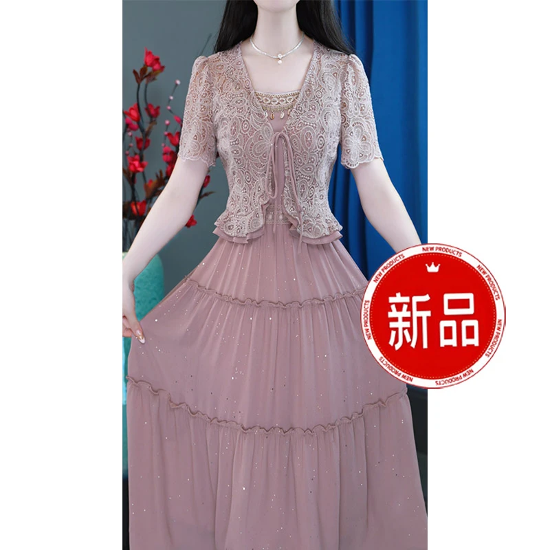 【与众不同】显瘦夏季宴会气质轻奢修身套装裙