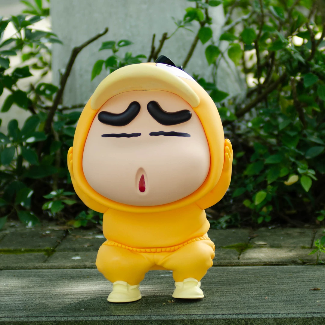 43厘米创意可达COS鸭小新可爱卧室客厅摆件