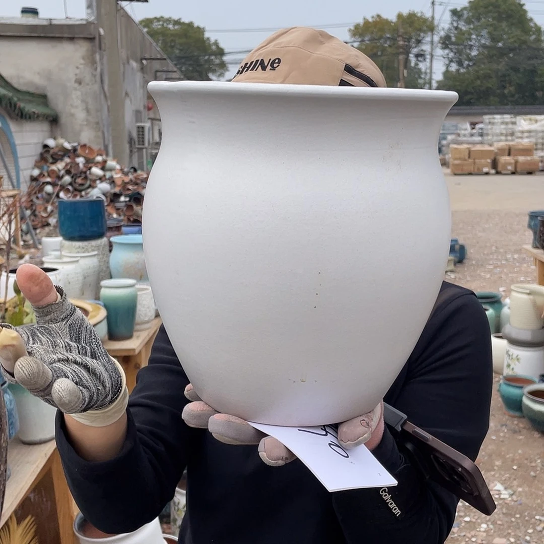 紫砂花盆王嫂花盆直播0310-五大白