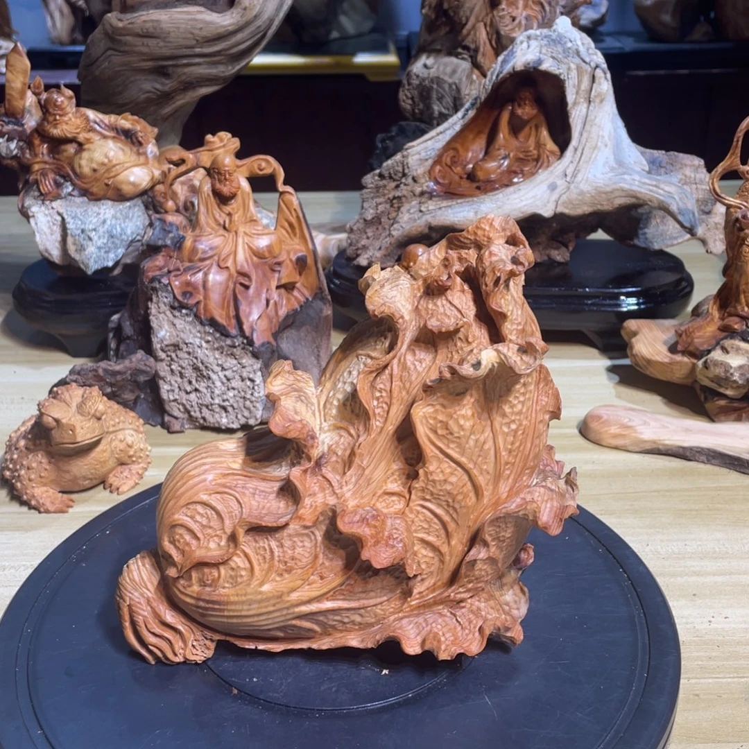 8***艺柏木太行崖柏工艺品