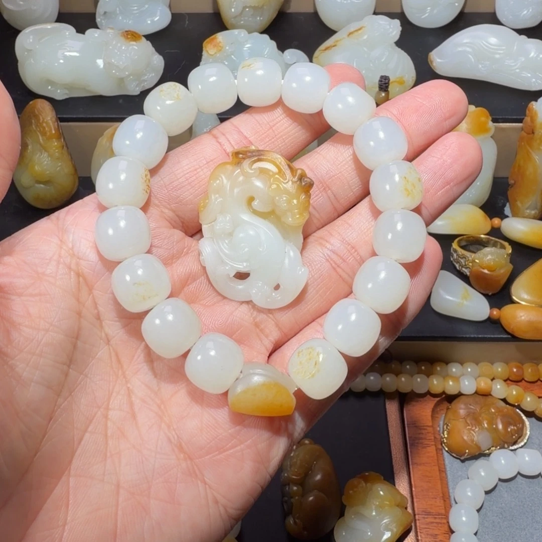 好***计和田玉未镶嵌颈饰