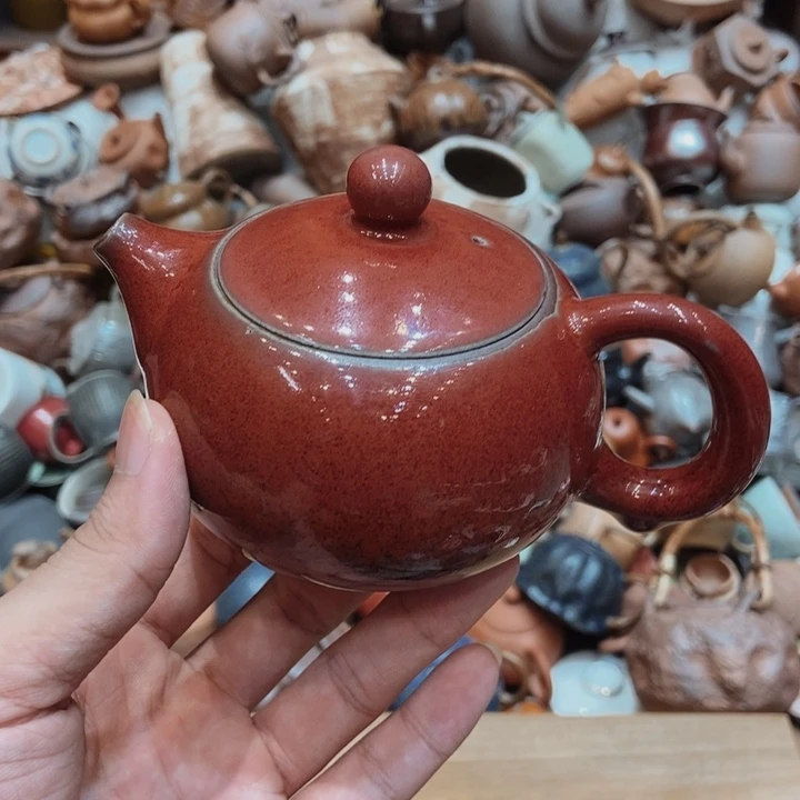 柴烧老岩泥高端茶器
