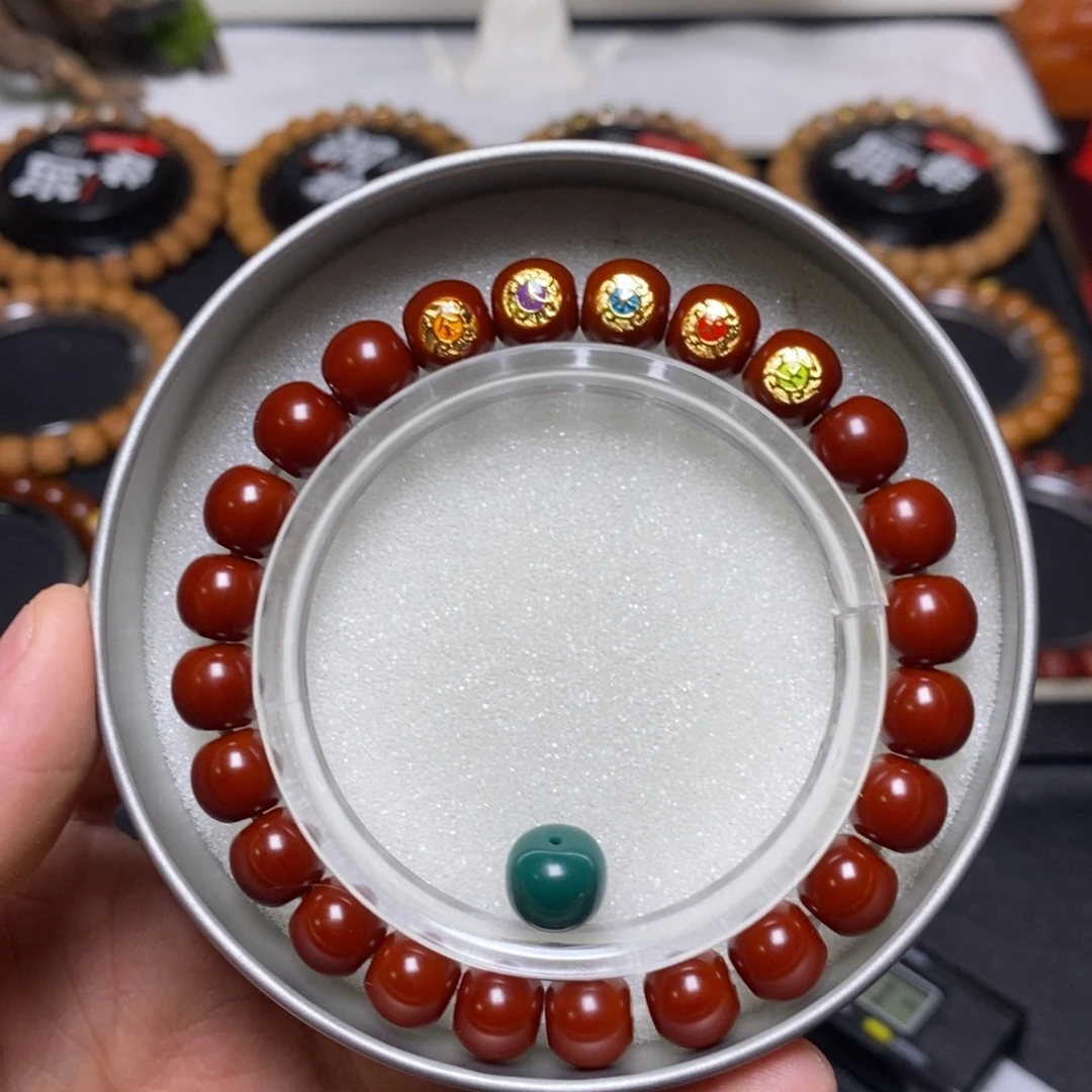 猴头核桃手串全品五行老型毕业机刷 尺寸9.5左右 单号116