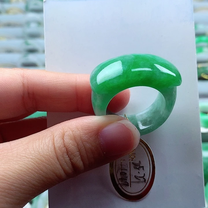 【闪购商品】未镶嵌戒指翡翠25-27号