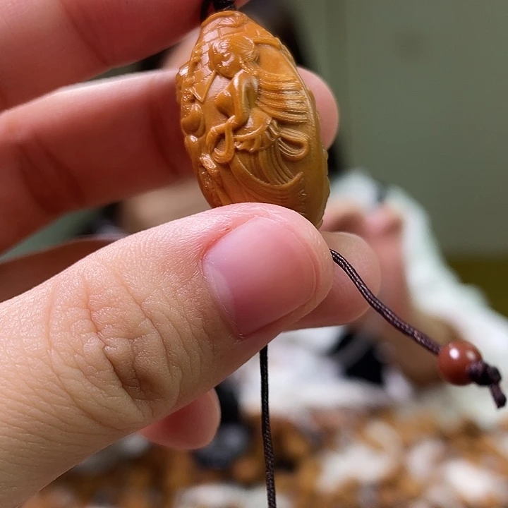 橄榄核吊坠橄榄核