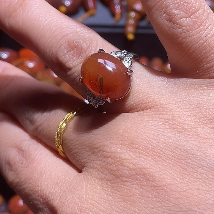 玛瑙/玉髓未镶嵌天然战国红玛瑙玉髓