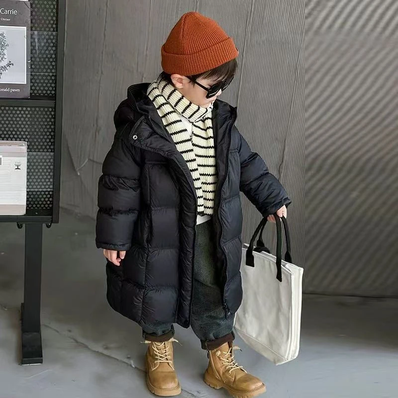 【反季捡漏】YRF-8613  休闲羽绒服外套新款洋气儿童户外连帽