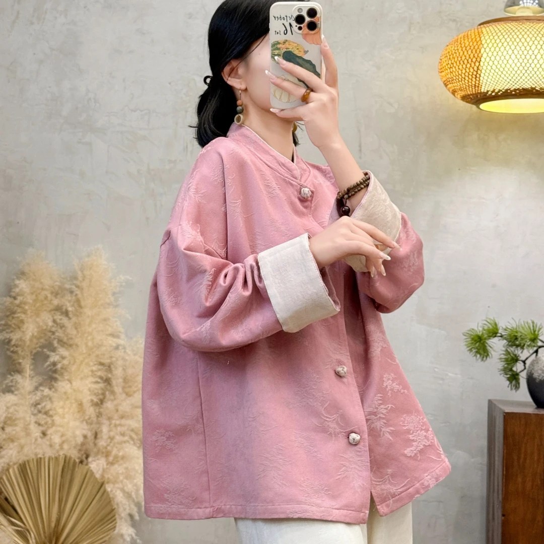 【玲子甄选】 25  东方美学中式老钱风春款外套