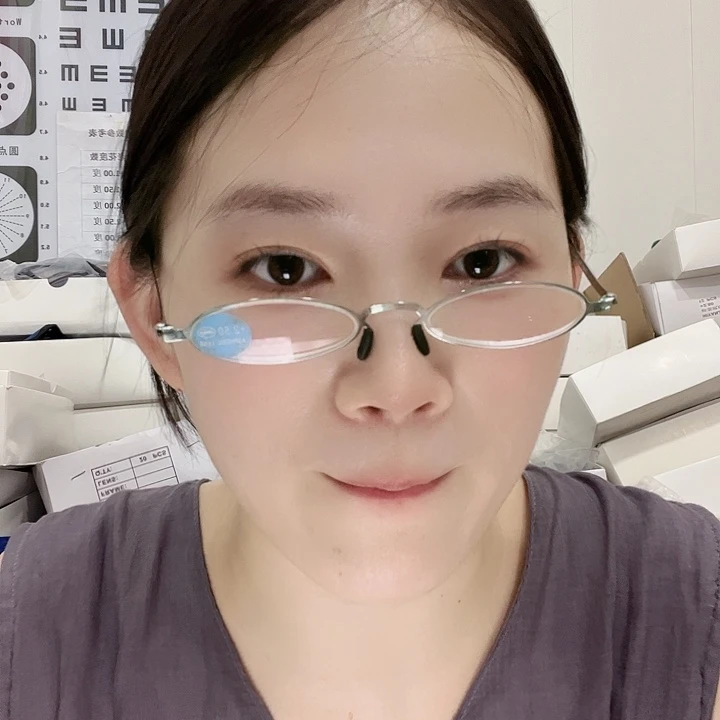 便携老花镜金属绿色250