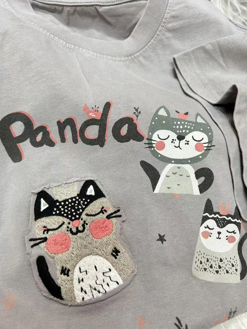 纸袋家定制款 猫猫半袖