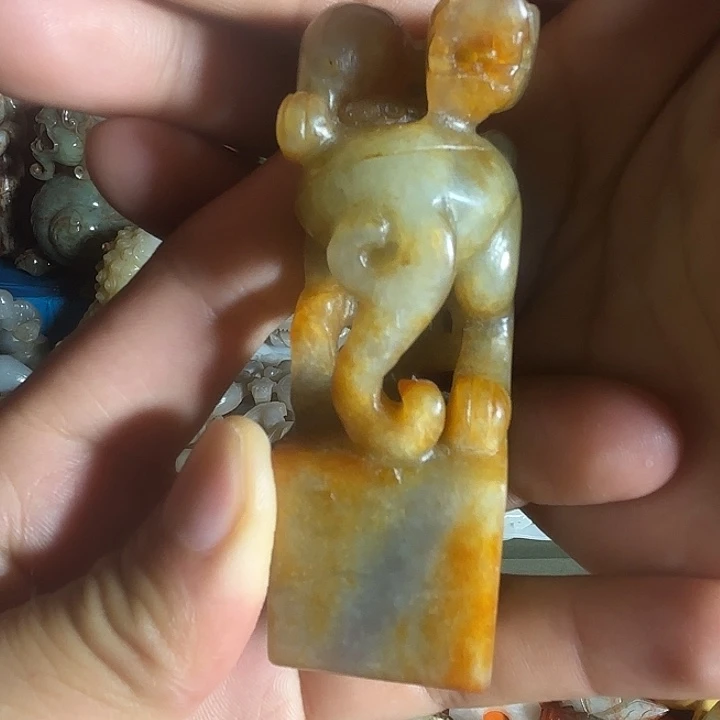 摆件精美绝伦工艺精湛瓷玉