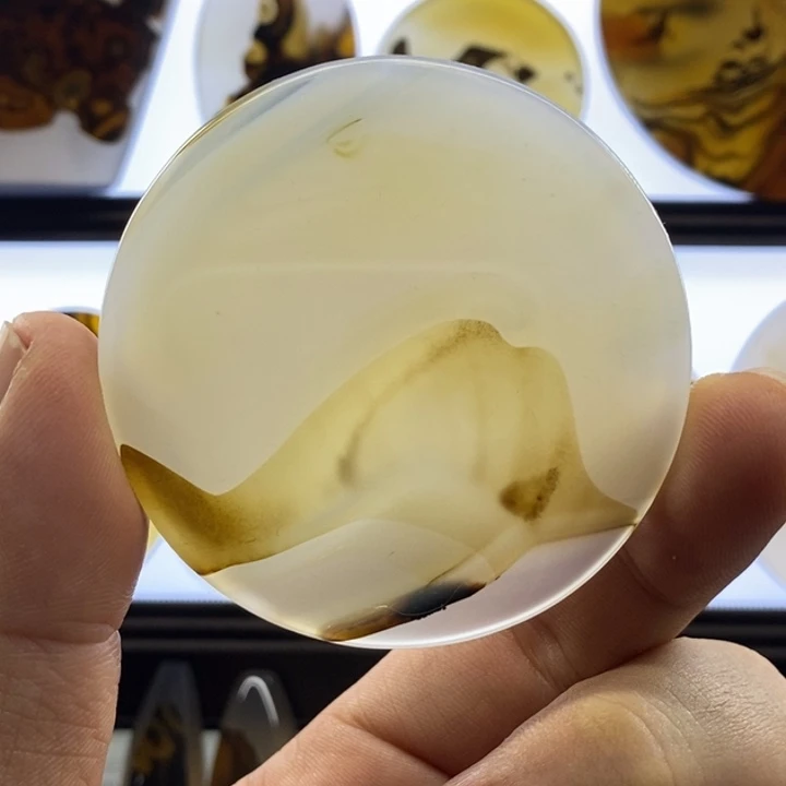 玛瑙/玉髓合金颈饰