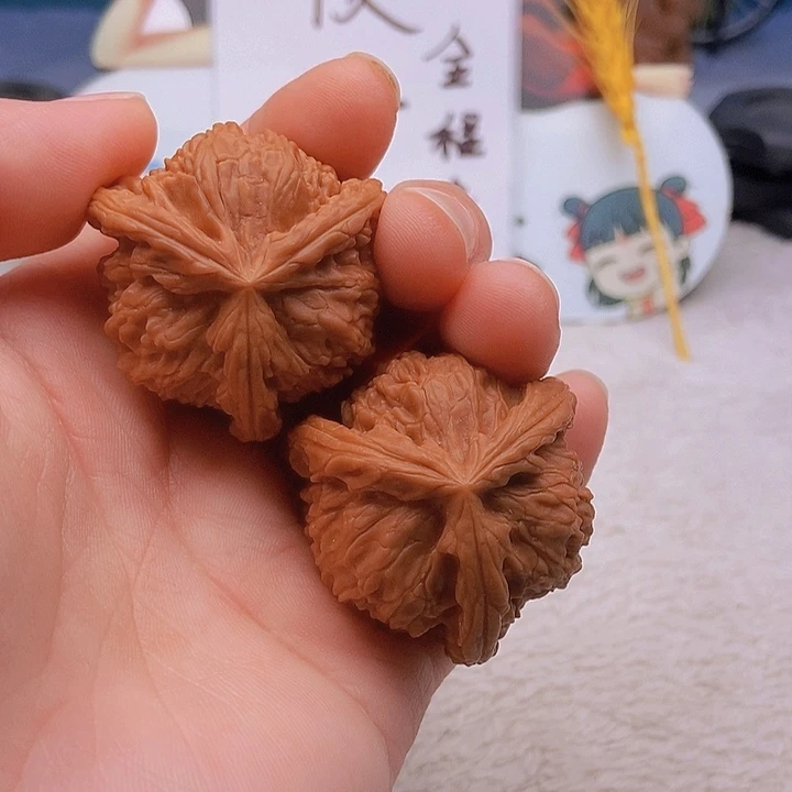 吊坠文玩核桃福**源三棱