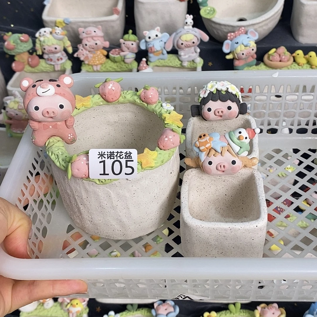 花***~米诺多肉植物花盆105