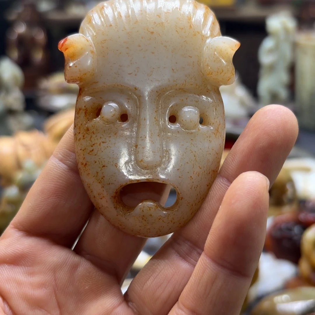 和田玉（糖玉）未镶嵌挂件