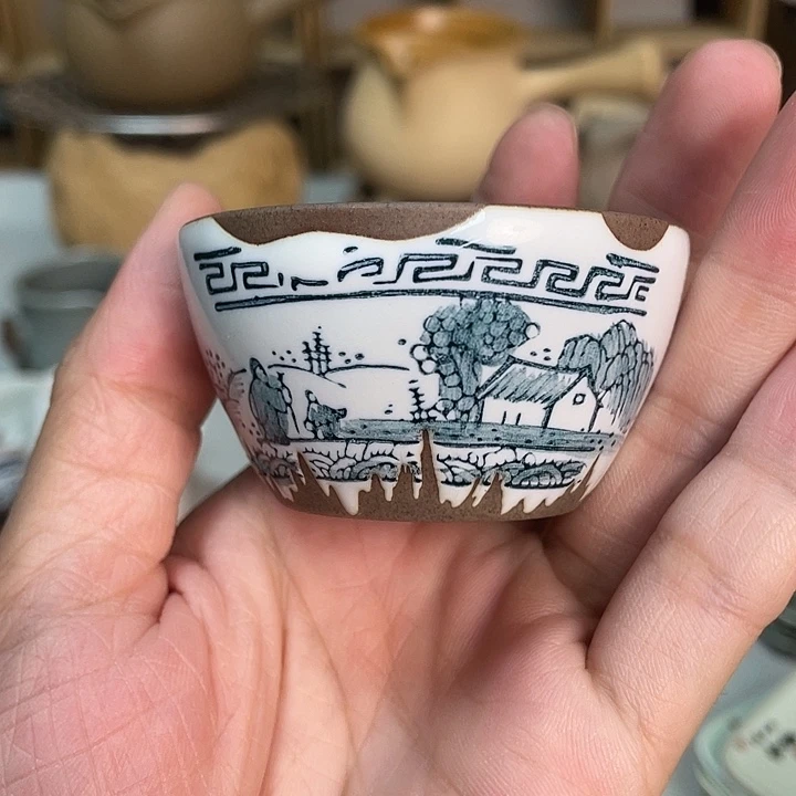 壶老段烧陶瓷茶器