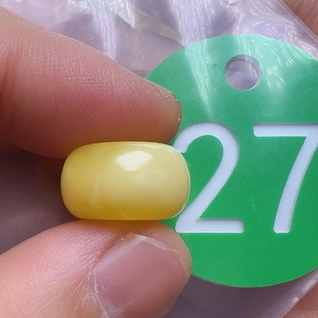 蜜蜡未镶嵌珠宝奇石14.7m m