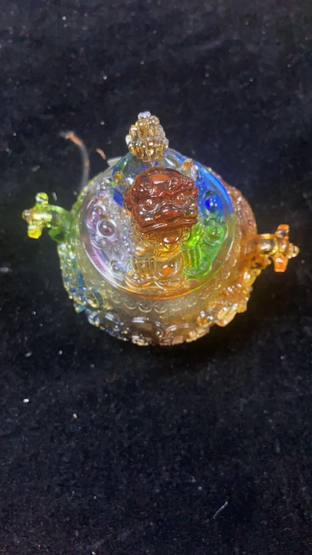 2.20高端琉璃奇石摆件wa62