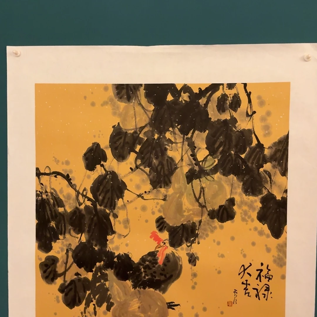 国画雷公老师作品画作
