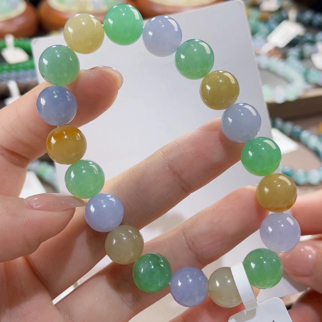 未镶嵌手链翡翠卡10多宝