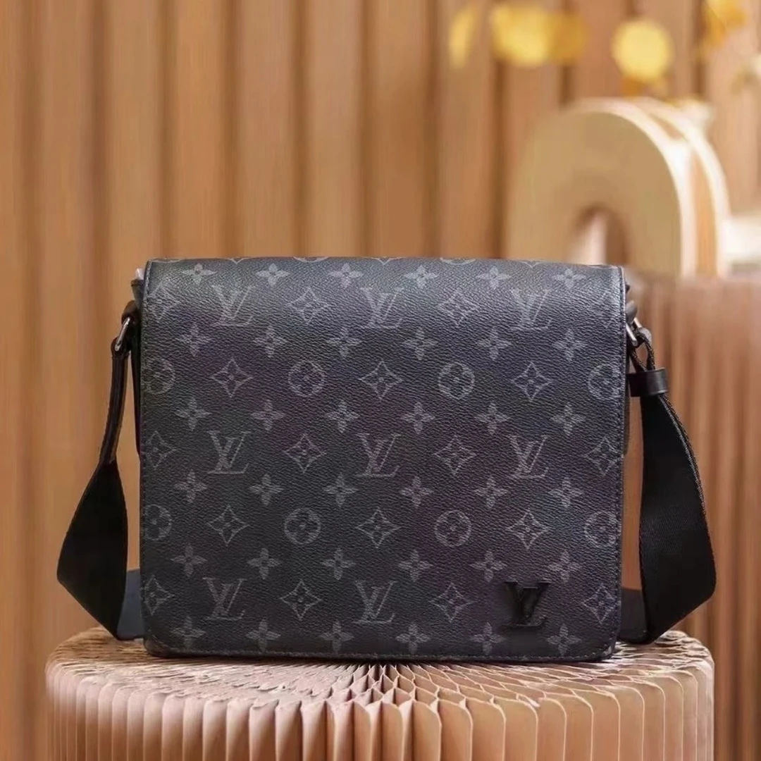 99新 LouisVuitton/路易威登 LV黑老花邮差 25110127-04