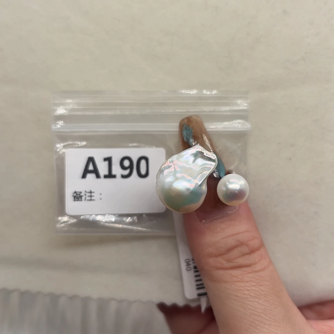 银S925镶嵌淡水珍珠戒指