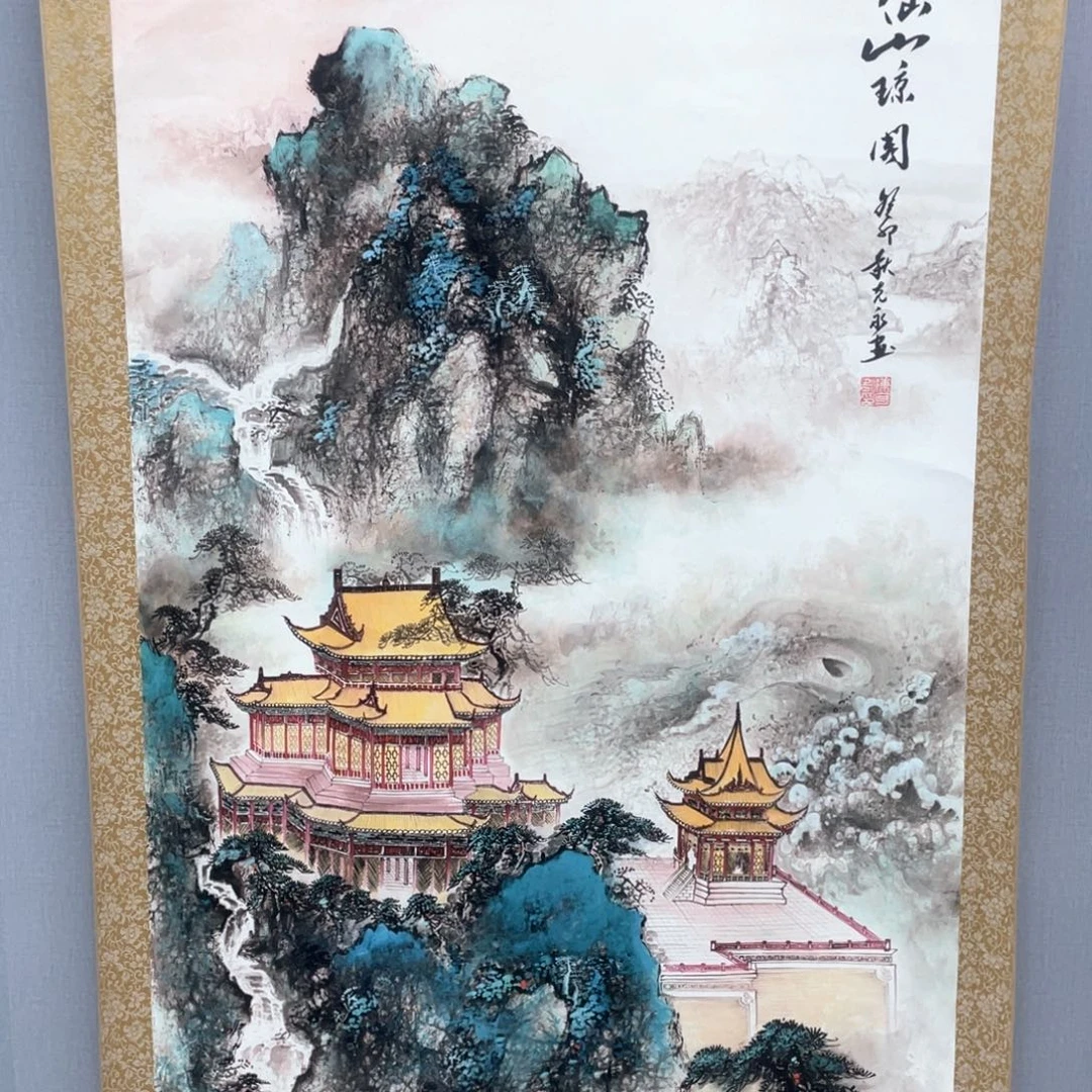 爱***泡国画老师手笔手绘作品y