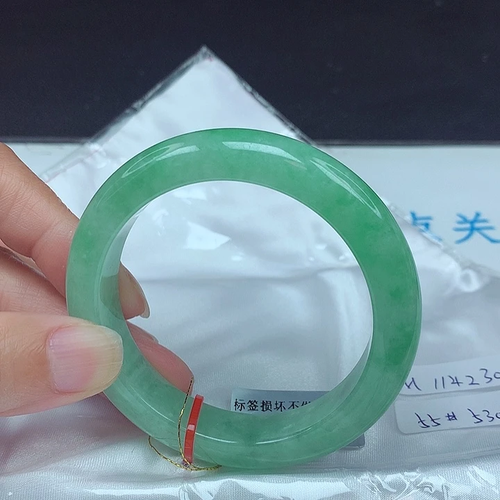 未镶嵌手镯翡翠55圈4230
