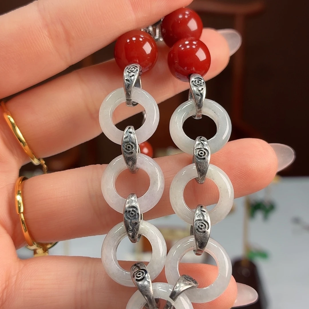 翡翠未镶嵌手链手链