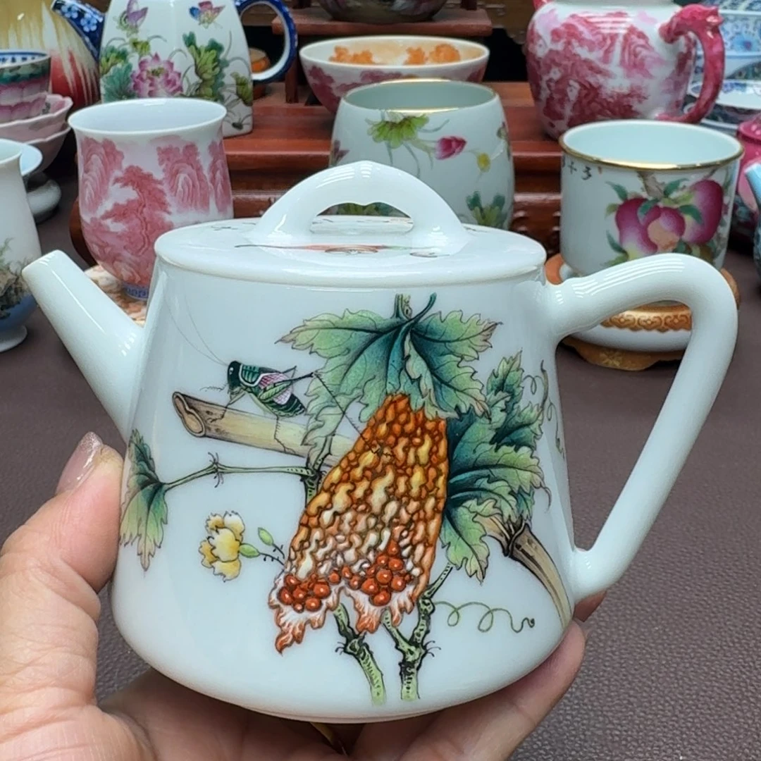 瓷片景德镇仿古手工制作精品展示