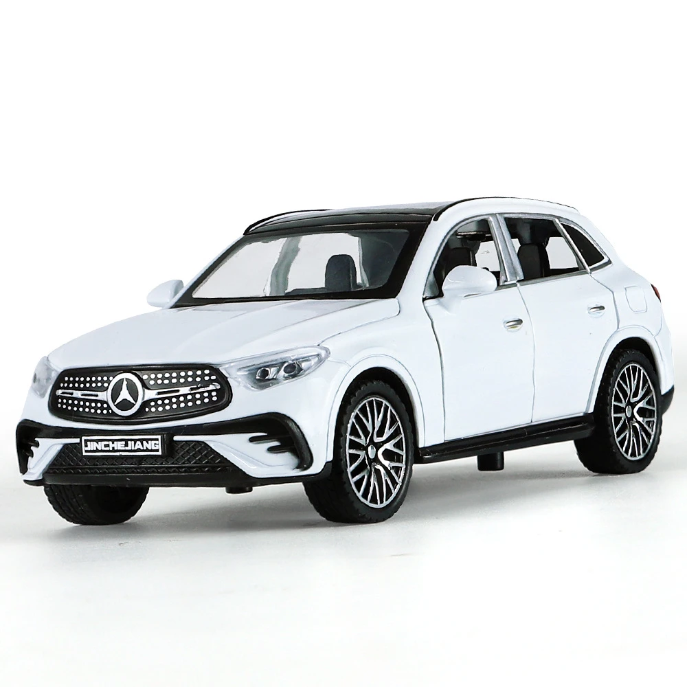 1/32奔驰GLC-400E仿真合金声光避震回力玩具汽车模型摆件