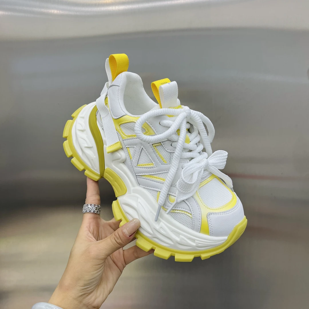 25春夏新款厚底老爹鞋时尚休闲运动鞋~小众设计潮鞋单鞋欧若风613