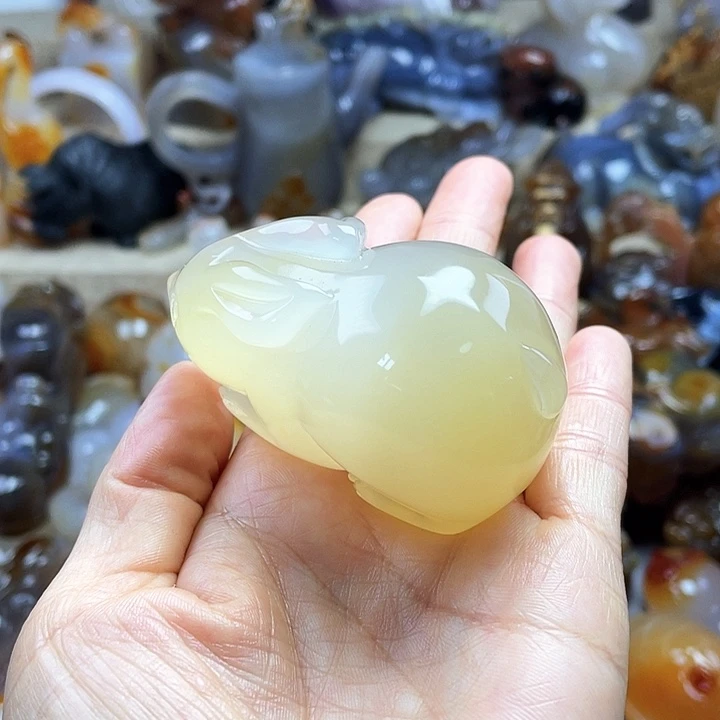 玛瑙/玉髓饰品未镶嵌1****3