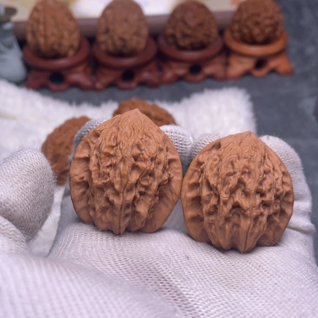 文玩核桃吊坠༄****36全品七步沟公子帽