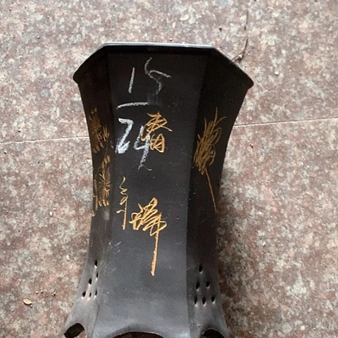 紫砂花盆手工制作