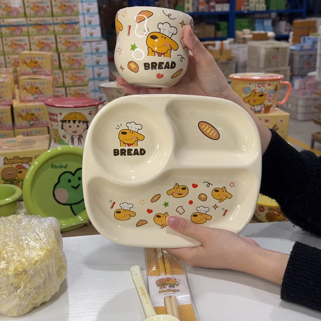 瓷176179 加勺子筷子。陶瓷