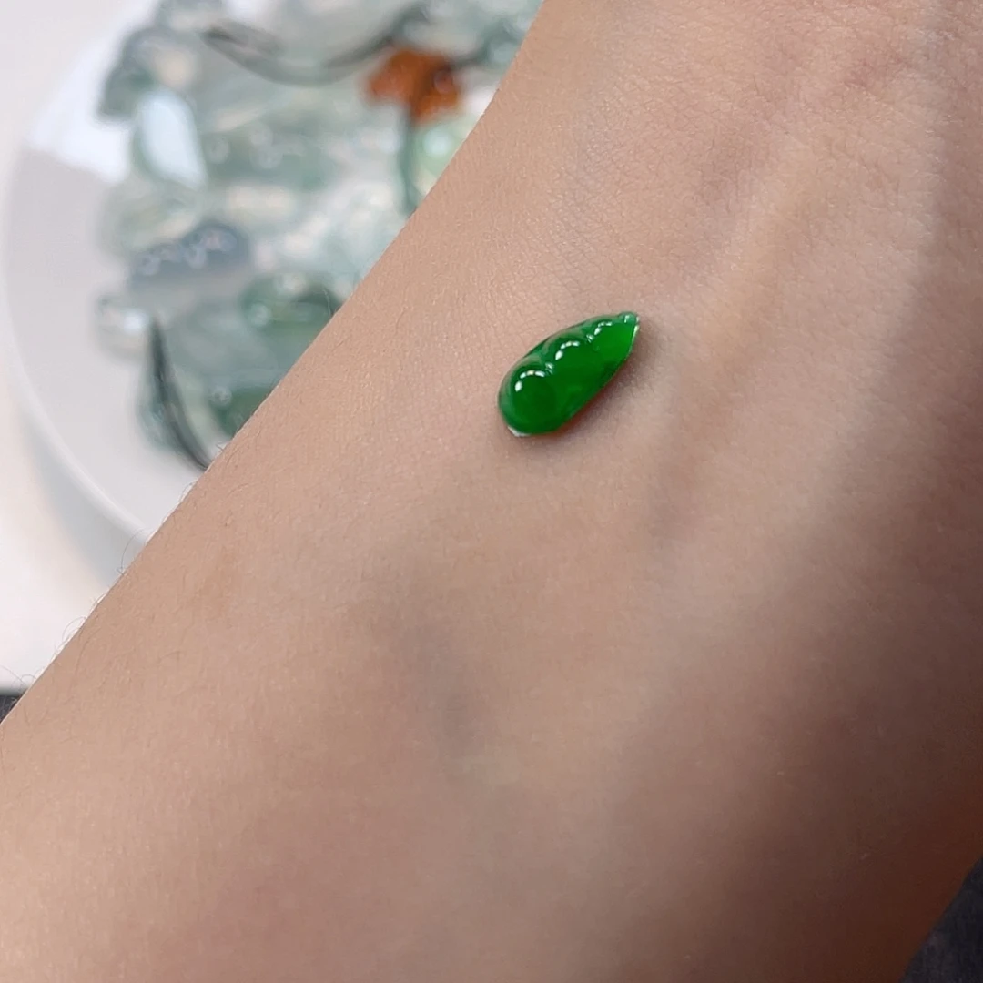翡翠裸石纯天然A货缅甸翡翠