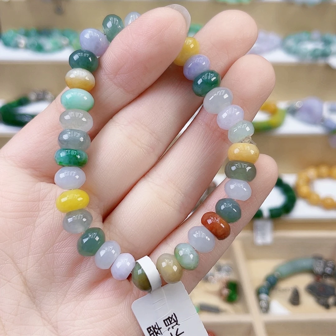 氢***氧未镶嵌手链翡翠手链