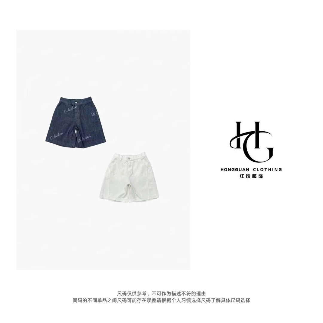 H·G【明筋短裤】3929   新款时尚百搭明筋牛仔休闲短裤